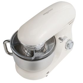VEVOR Stand Mixer, 6 QT Dough Mixer, 660W 6 + P Speeds Tilt-head Food Mixer with Stainless Steel Bowl, Dough Hook, Wire Whip, Flat Beater, Scrape