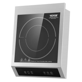 VEVOR Portable Induction Cooktop, 1800W Commercial Induction Burner with 9 Temperature Settings