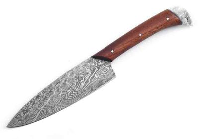 Kona | Damascus Chef Knife | Buy Quality at Faneema Cutlery (size: 8" Chef Knife)