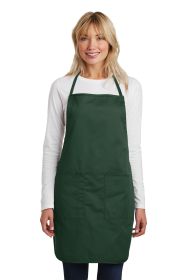 Port Authority Full-Length Apron A520 (Color: Hunter, size: OSFA)